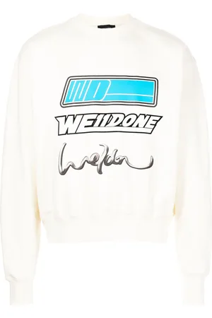 We11 Done Logo-patch sweatshirt