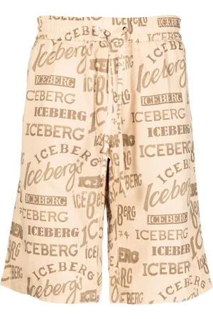 Iceberg Logo-print deck shorts