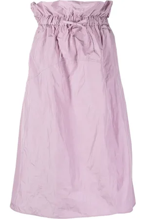 RED Valentino Paperbag-waist midi skirt