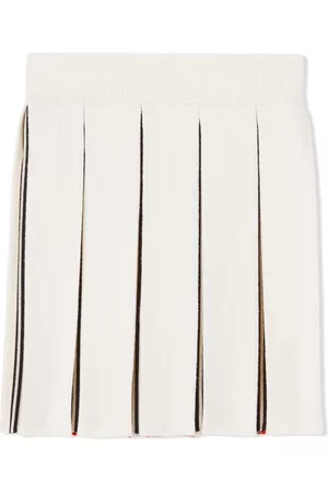 Burberry Girls Skirts - Icon Stripe pleated skirt