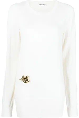 Jil Sander Embellished crew-neck jumper