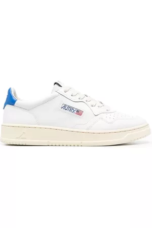 Autry Logo-patch leather sneakers