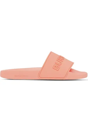 Burberry Embossed logo slides