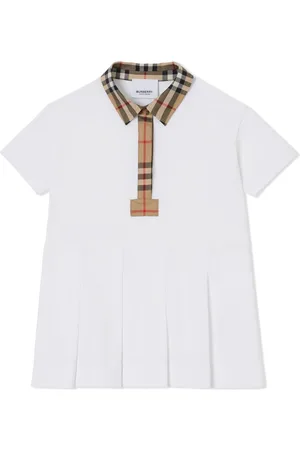 Panelled vintage check and icon stripe cotton shirt online