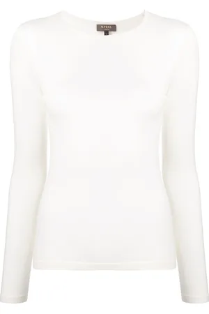 N.PEAL Round neck knit jumper