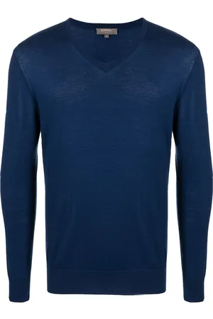 N.PEAL V-neck cashmere sweatshirt