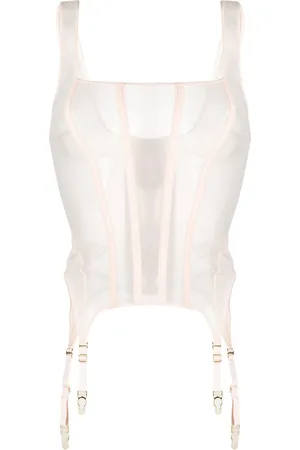 Corset top with Suspenders - L'Amoureuse