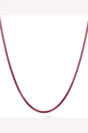 David Yurman Sterling silver Box Chain necklace (2.7mm)