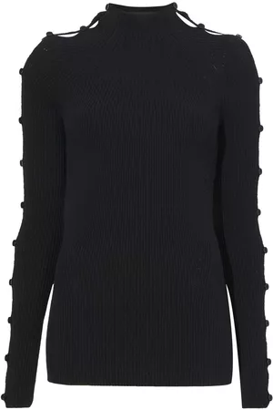 Proenza Schouler Micro-rib button-embellished jumper