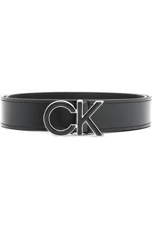 Calvin Klein Logo-buckle detail belt