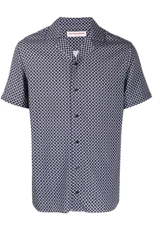 Orlebar Brown All-over graphic-print shirt