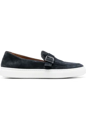Fratelli Rossetti Buckled suede-leather loafers
