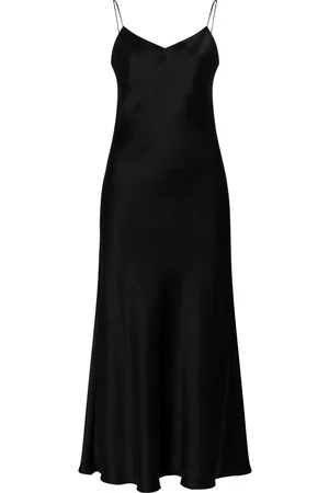 ASCENO Lyon maxi slip dress