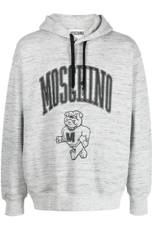 Moschino Logo drawstring hoodie