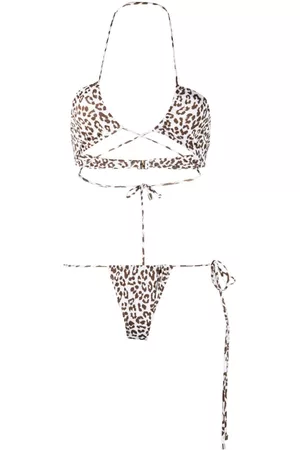 Manokhi Leopard-print bikini set
