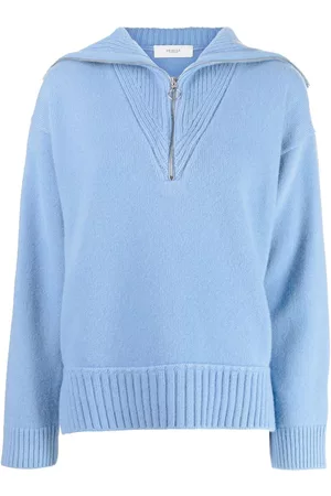 PRINGLE OF SCOTLAND Half-zip knitted jumper