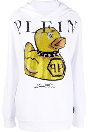 Philipp Plein Logo graphic-print hoodie