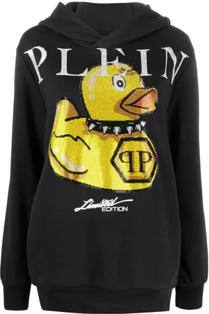 Philipp Plein Logo graphic print hoodie