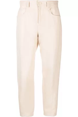 Stella McCartney Straight leg faux leather trousers