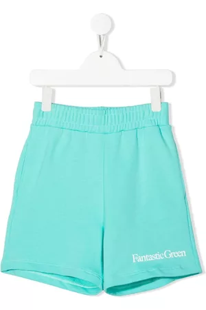 Msgm Text print shorts
