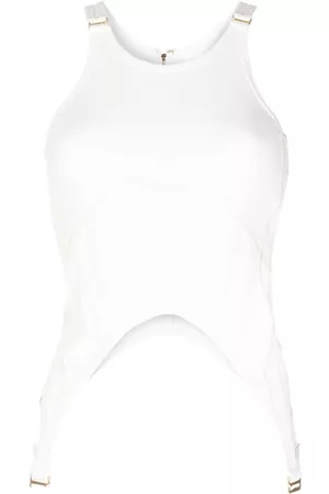 DION LEE Garter corset tank top