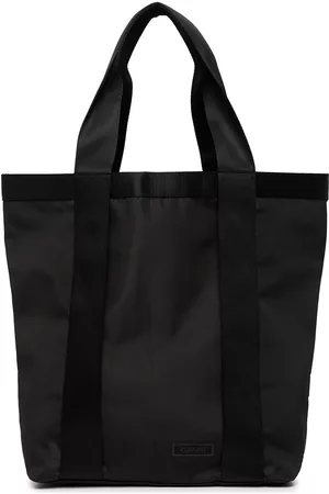 Ganni Large recycled tote bag