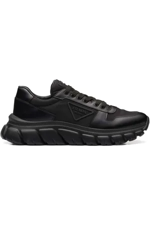Prada Triangle logo low-top sneakers