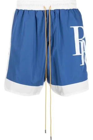 Rhude Logo-print detail shorts
