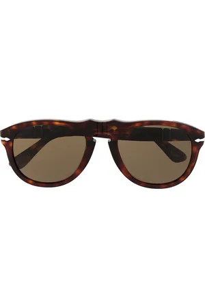 Persol Men Sunglasses - Tortoiseshell pilot sunglasses