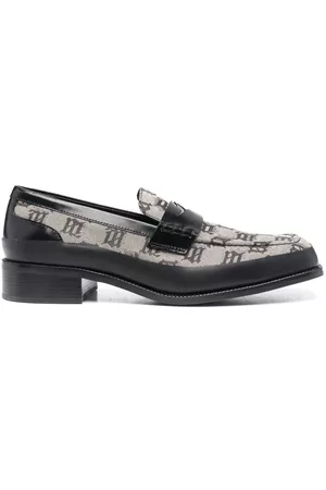 MISBHV Monogram-print penny loafers