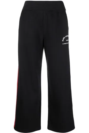 Karl Lagerfeld Jersey cropped-leg culottes