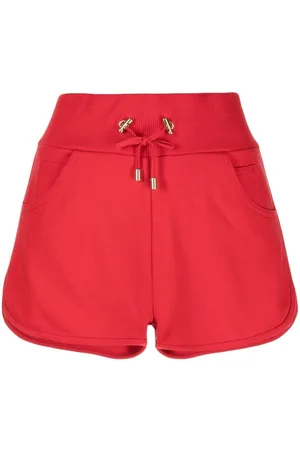 Balmain Contrast-pocket drawstring shorts