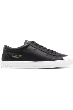 VALENTINO GARAVANI Cityplanet low-top leather sneakers