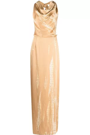 Voz Convertible silk maxi dress