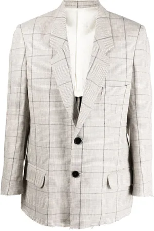 Viktor & Rolf Mister Mister check-print single-breasted blazer