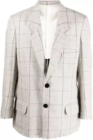 Viktor & Rolf Mister Mister check-print single-breasted blazer