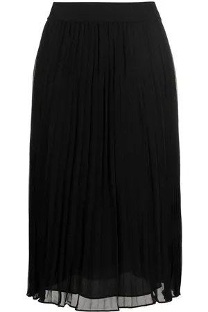 DKNY Chiffon midi skirt