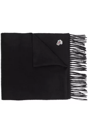 Paul Smith Signature-zebra fringed scarf