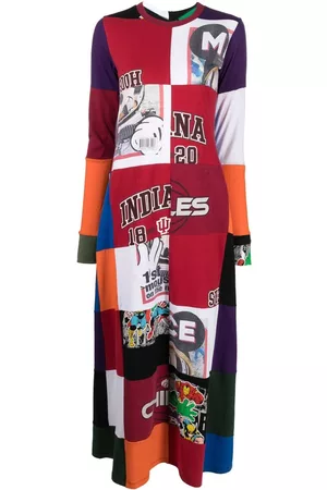 Colville Upcycled patchwork long dress