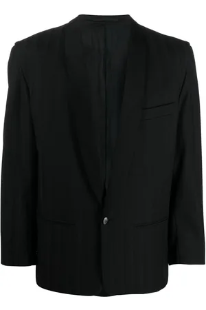 Pierre Cardin 1980s tonal striped dinner jacket