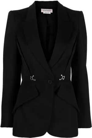 Alexander McQueen Hardware-detail blazer