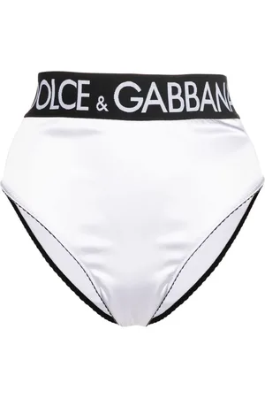 Dolce & Gabbana Logo-waistband satin briefs