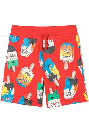 Stella McCartney Ice lolly-print track shorts
