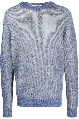Woolrich Melange-knit round-neck jumper
