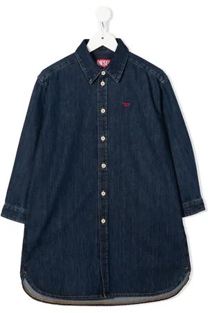 Diesel Buttoned denim-dress