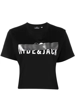 HIDE&JACK Logo-print detail T-shirt