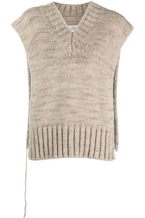 Maison Margiela Botanical Dye knitted vest