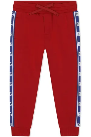 Dolce & Gabbana DG logo-tape track trousers