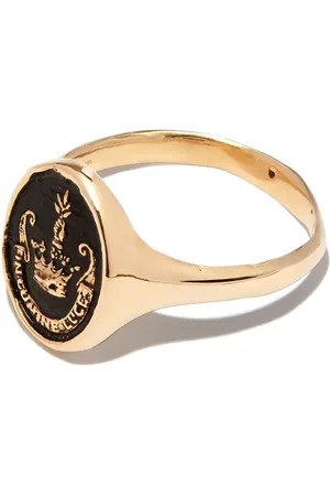 Pyrrha 14kt yellow Inspiration signet ring