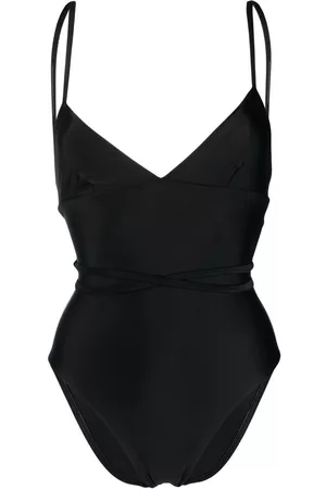 MATTEAU Tie-fastening V-neck one-piece